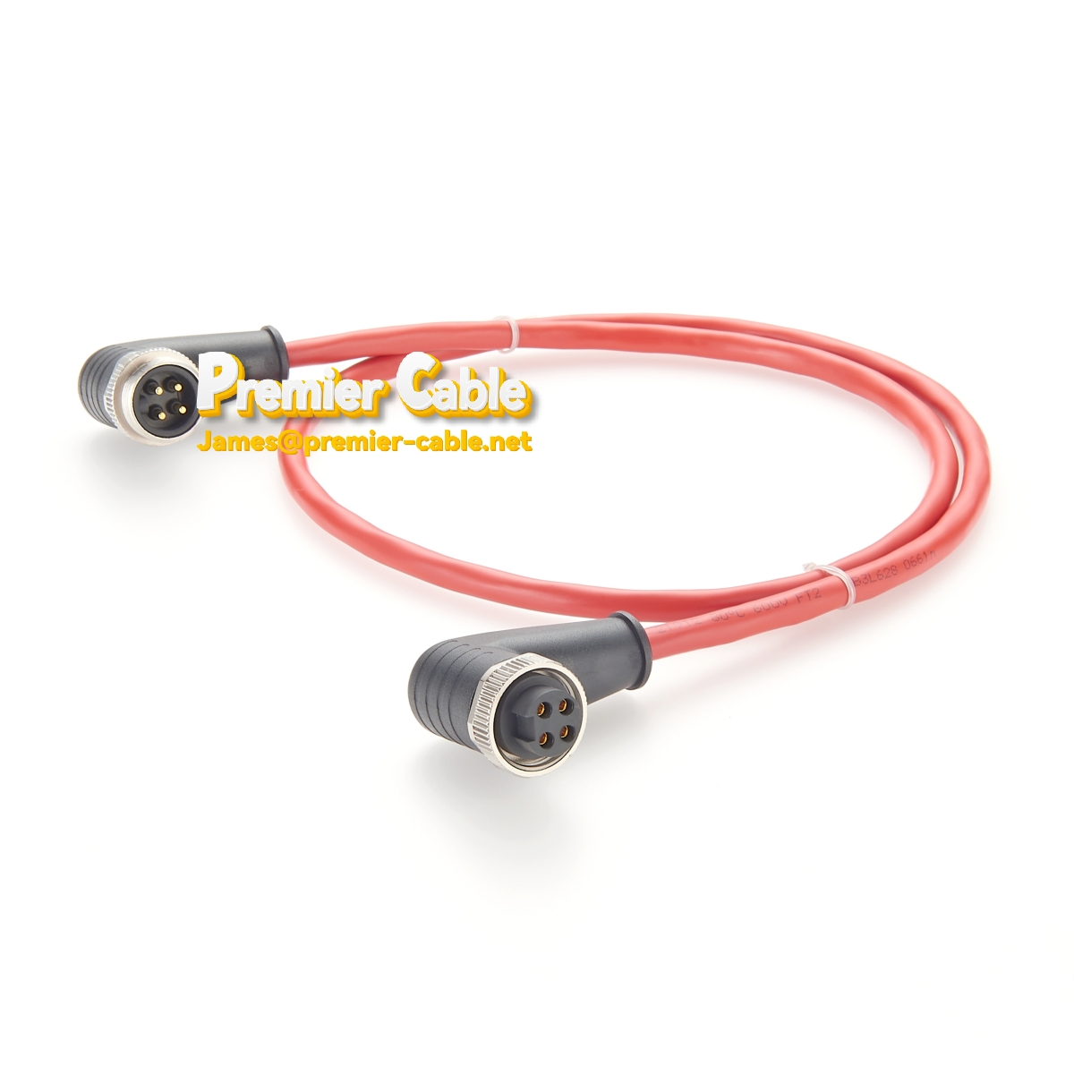 CC-Link cable with 4-pin 7/8