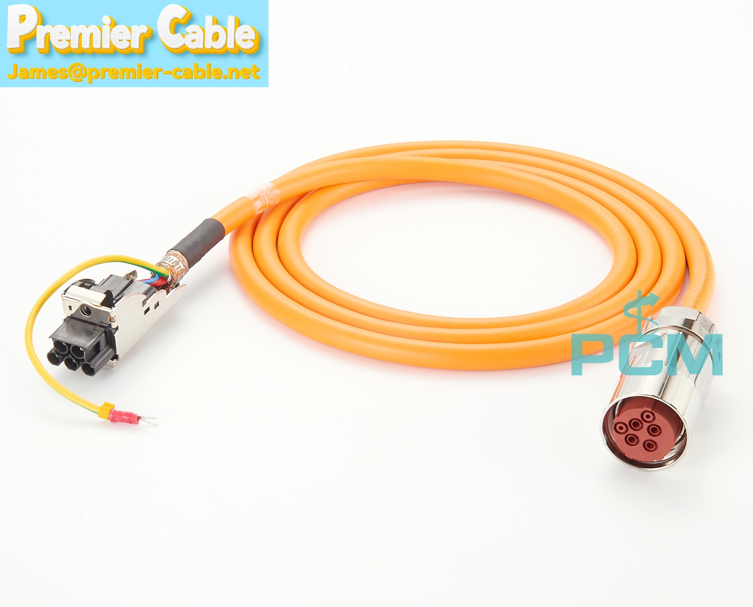 M40 motor power cable with S120 Power Connector