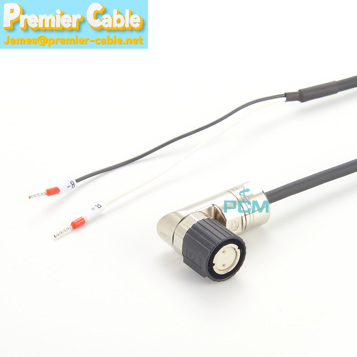 Brake cable pre-assembled 6FX3002-5BL02 2x0.75 for motor S-1FL6