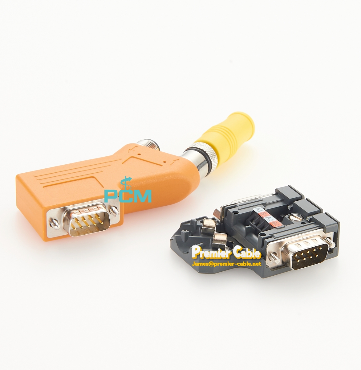 Profibus DP Bus Connector 35 Degree with Programming Port