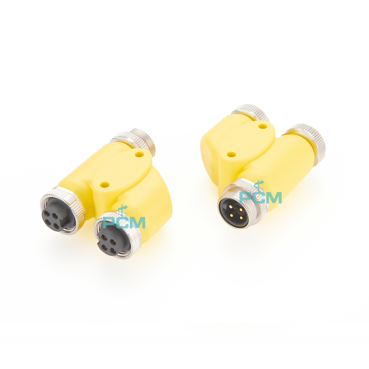Actuator and Sensor Tee T-Splitter 4 Pin 7/8