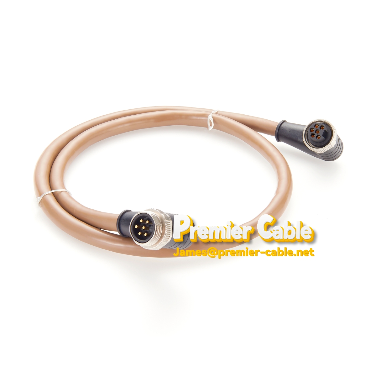 CC-Link Signal and Power Cable Composite Cable 6 Pin 7/8