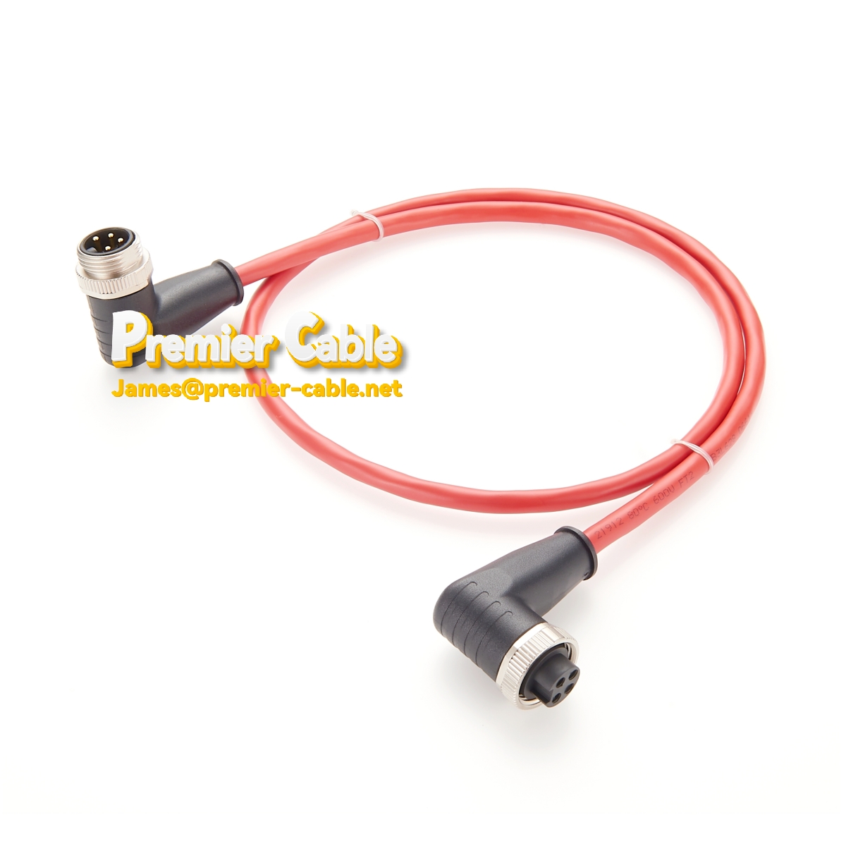 CC-Link cable with 4-pin 7/8