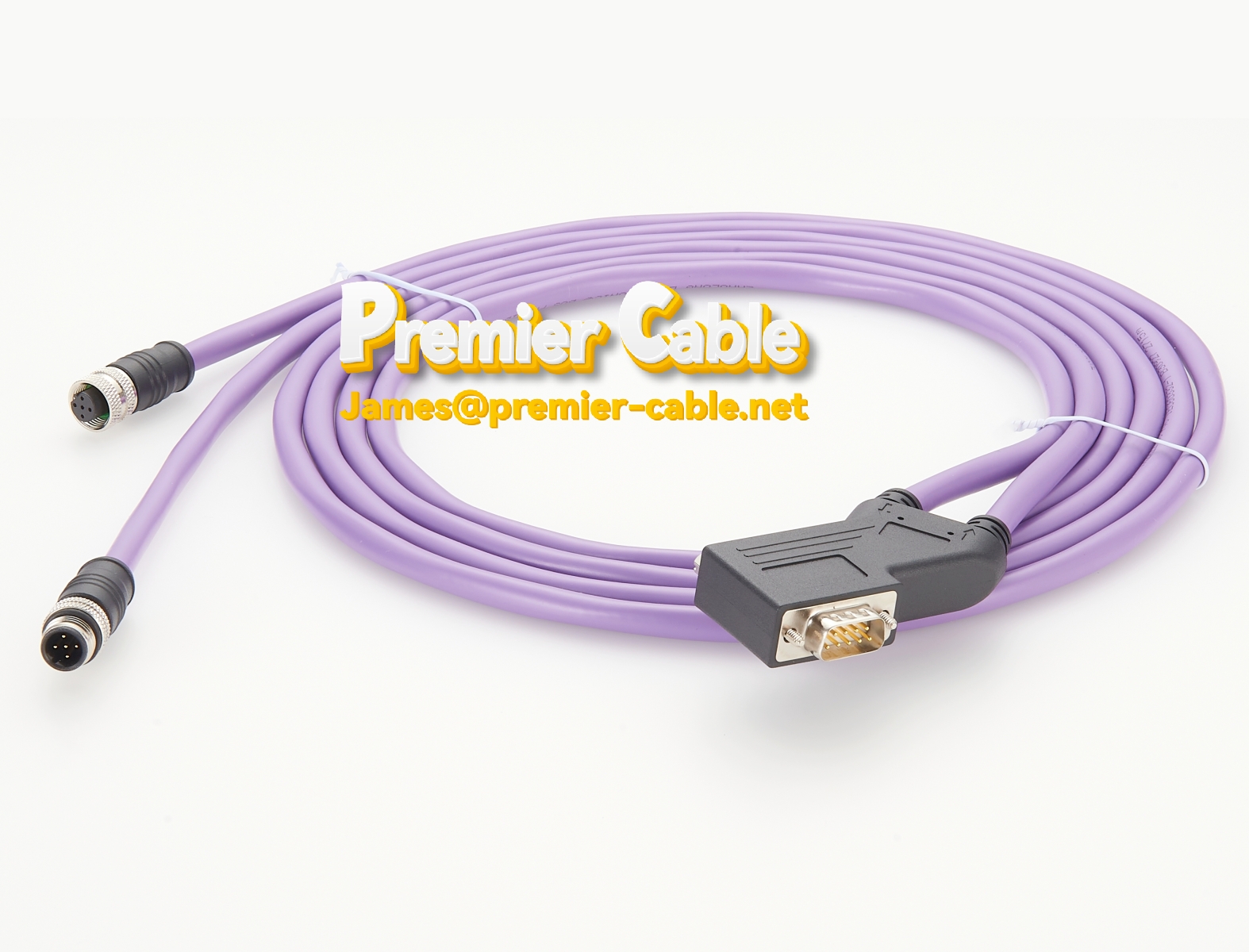 PLC S7-300 S7-200 Profibus-DP communication Connector 35 degree